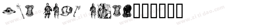 the dark ages字体转换